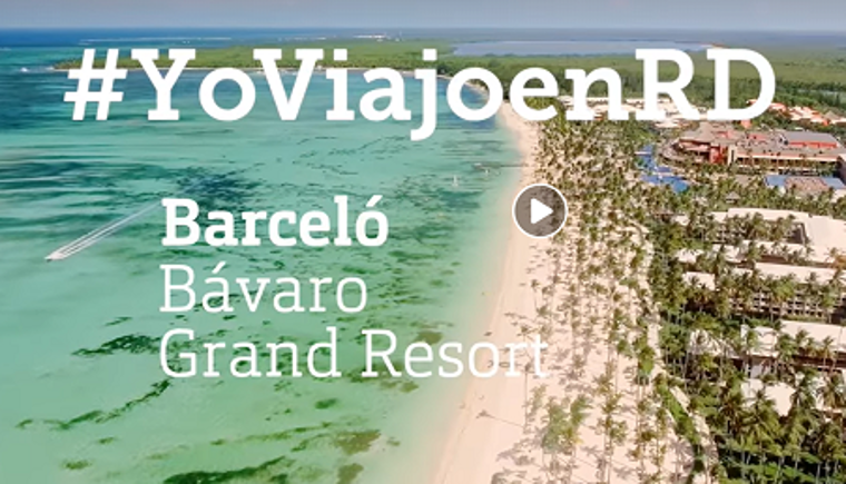 Emotivo mensaje de apoyo de Barceló a República Dominicana #YoViajoenRD