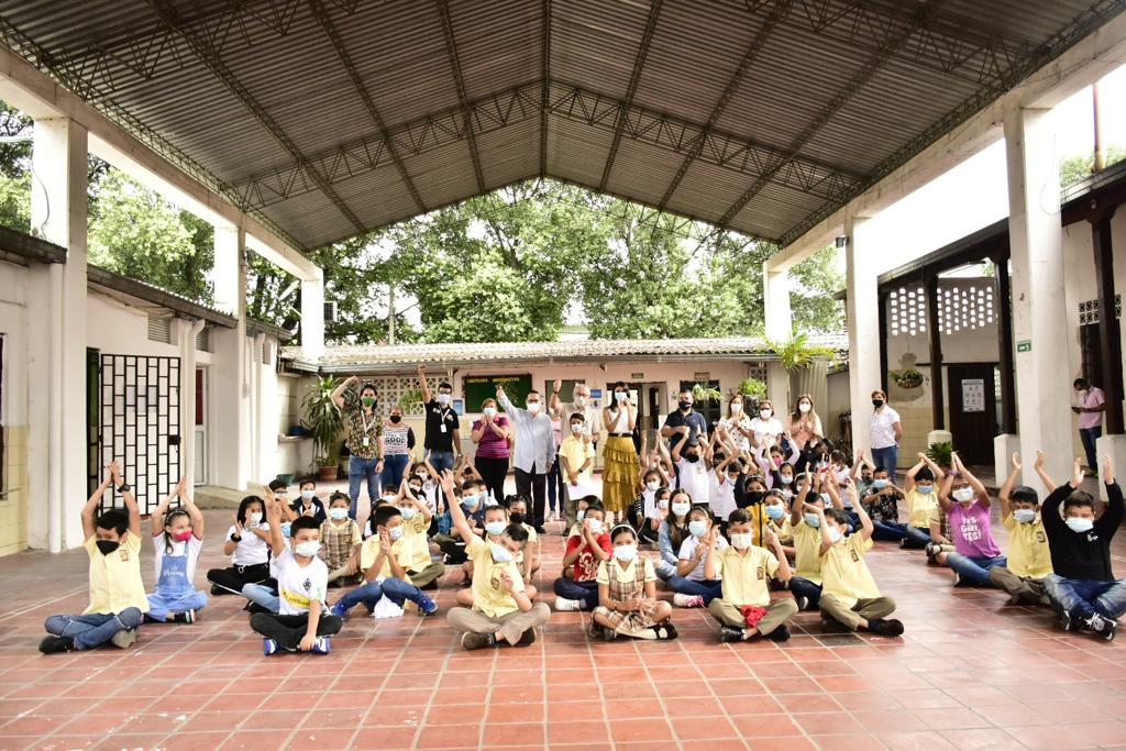 AVANZAN LAS JORNADAS DE ENTREGAS DE BATERÍAS SANITARIAS EN DISTINTAS INSTITUCIONES EDUCATIVAS DE CÚCUTA »