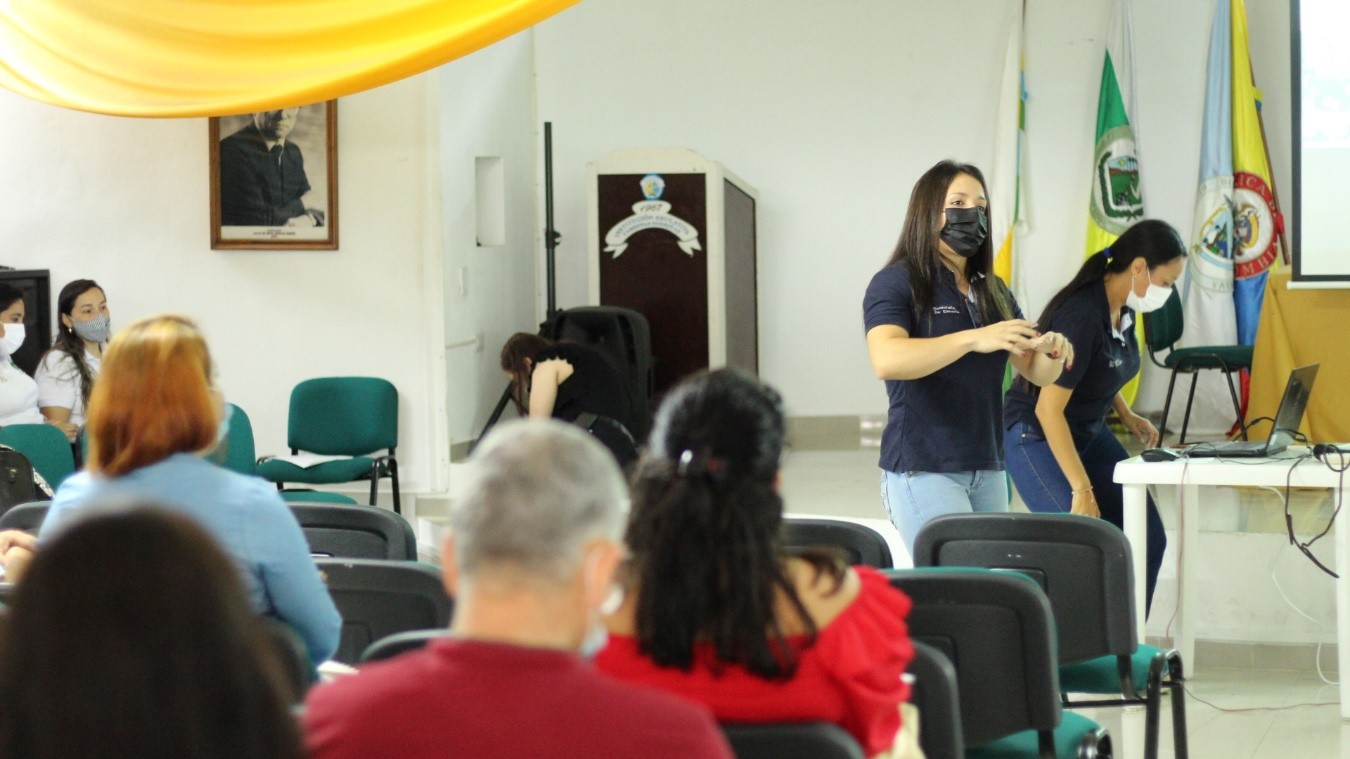 Alcaldía de Palmira brinda capacitaciones sobre salud mental a distintos colegios del municipio   