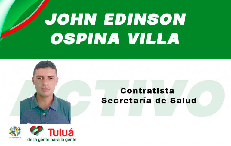 John Edinson Ospina Villa