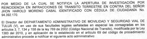 NOTIFICACIÓN POR AVISO – RESOLUCIÓN No 340-59-0424