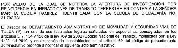 NOTIFICACIÓN POR AVISO – RESOLUCIÓN No 340-59-6311