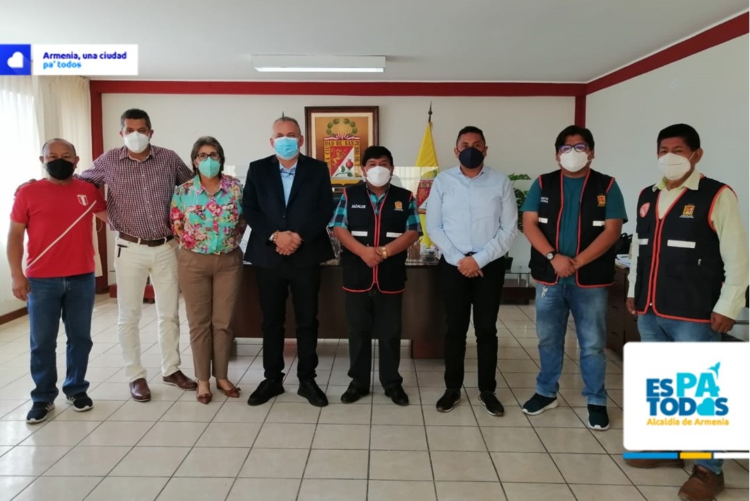 Alcalde expone en Perú modelo de reactivación económica y exitoso regreso a clases de Armenia