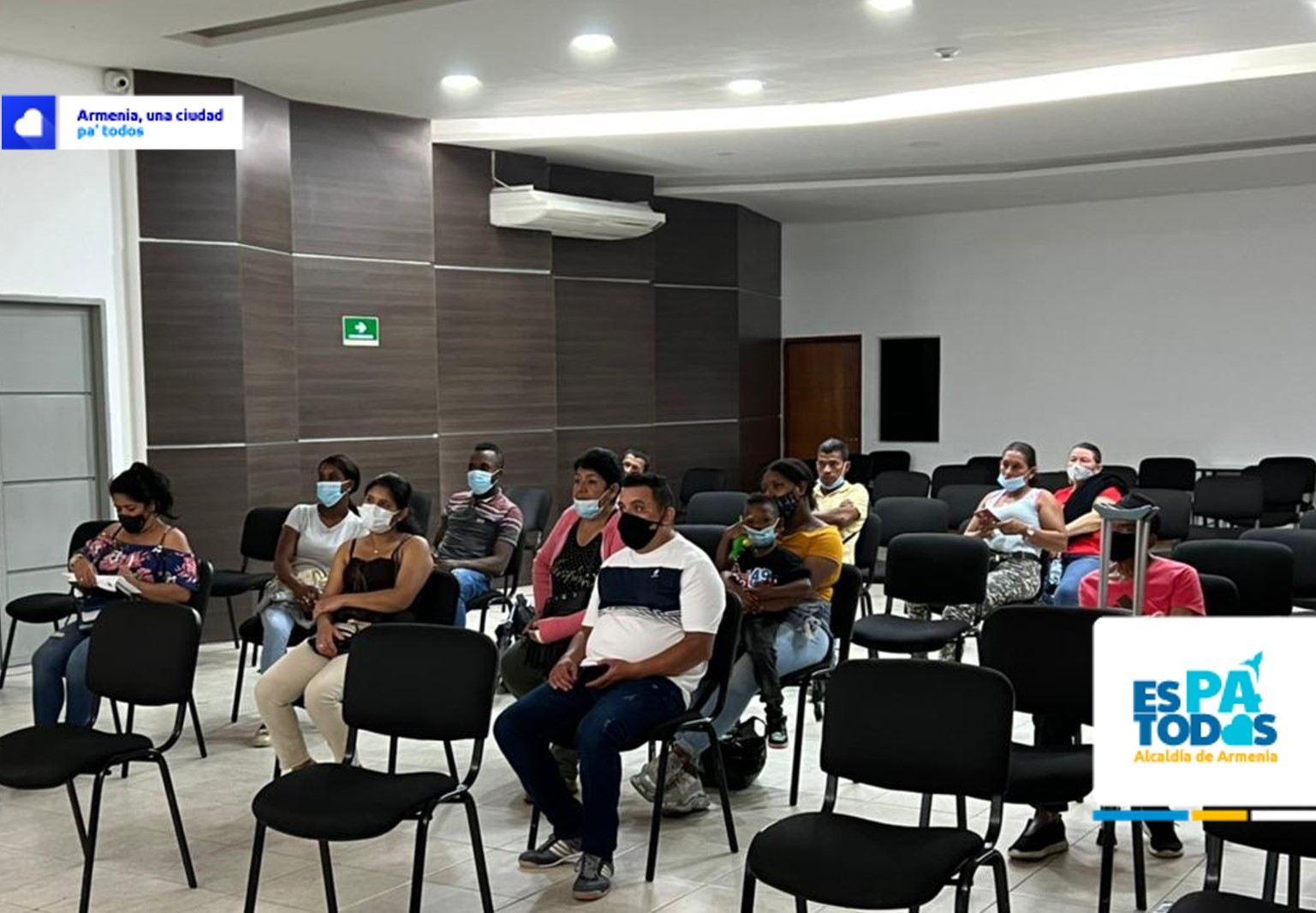 Alcaldía de Armenia atiende inquietudes expuestas por los habitantes del Milagro de Dios