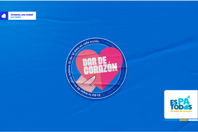 Campaña interinstitucional "Dar de Corazón" busca mitigar la mendicidad en Armenia