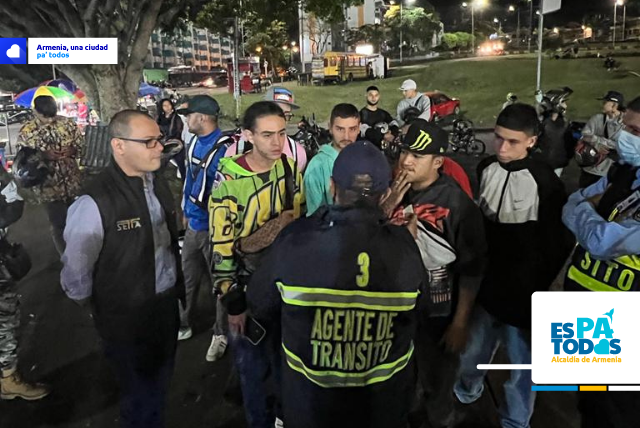 “Con diálogo y respeto estamos logrando acuerdos históricos con los moteros de Armenia”: Secretario de Tránsito y Transporte
