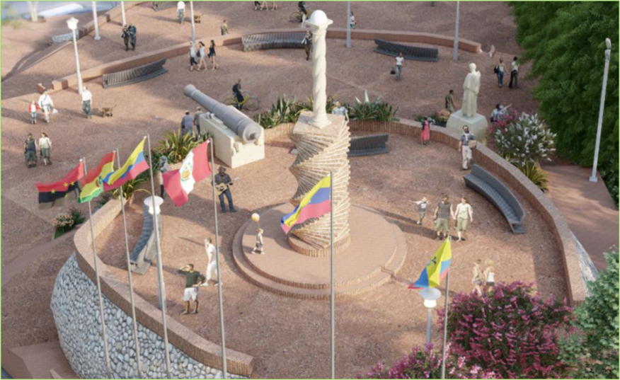 EL MONUMENTO UBICADO EN LA LOMA DE BOLÍVAR Y SUS PLAZOLETAS ALEDAÑAS, TENDRÁN UN NUEVO ROSTRO »