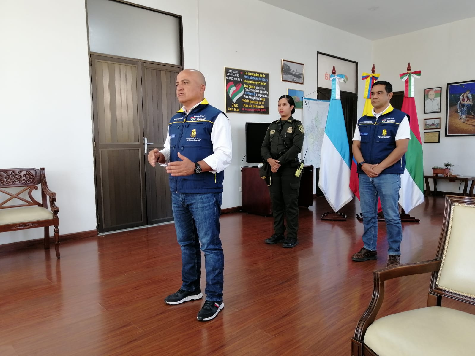 “En Tuluá, no hay riesgo de avalancha ni amenaza que ponga en peligro a la comunidad”, Alcalde John Jairo Gómez Aguirre - Alcaldía de Tuluá