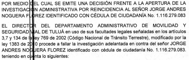 NOTIFICACIÓN POR AVISO – RESOLUCIÓN No 340-59-0649