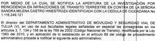 NOTIFICACIÓN POR AVISO – RESOLUCIÓN No 340-59-0671