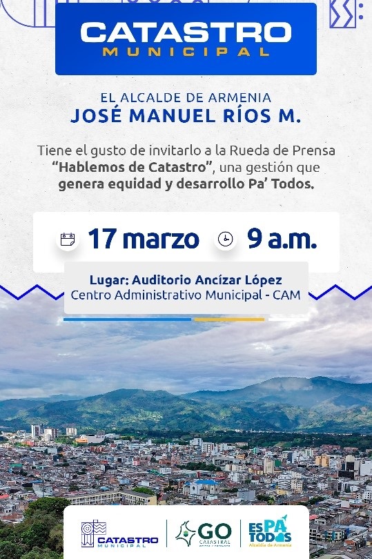 ¡Hablemos de Catastro!, una gestión para generar equidad