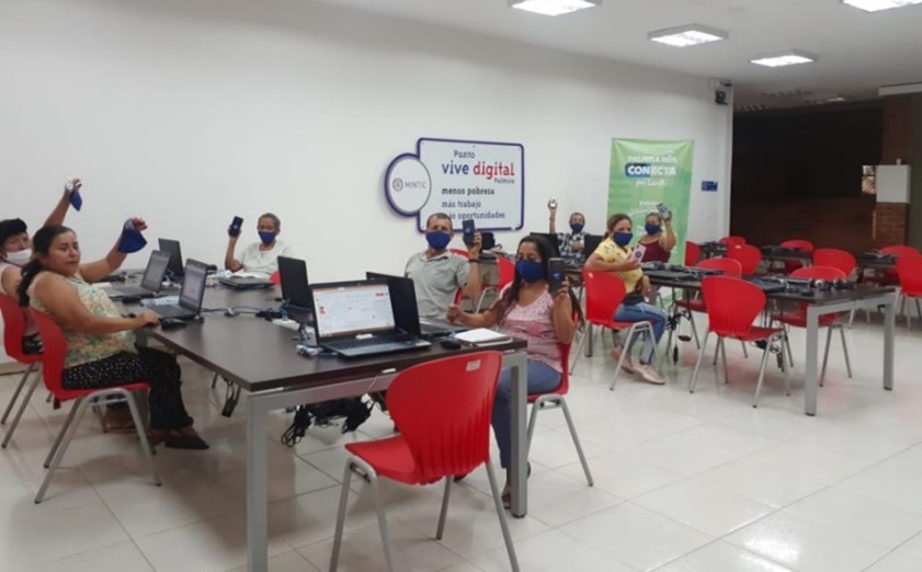 245 personas recibirán certificado por culminar con éxito, cursos de nuevas tecnologías en Puntos Vive Digital de Palmira