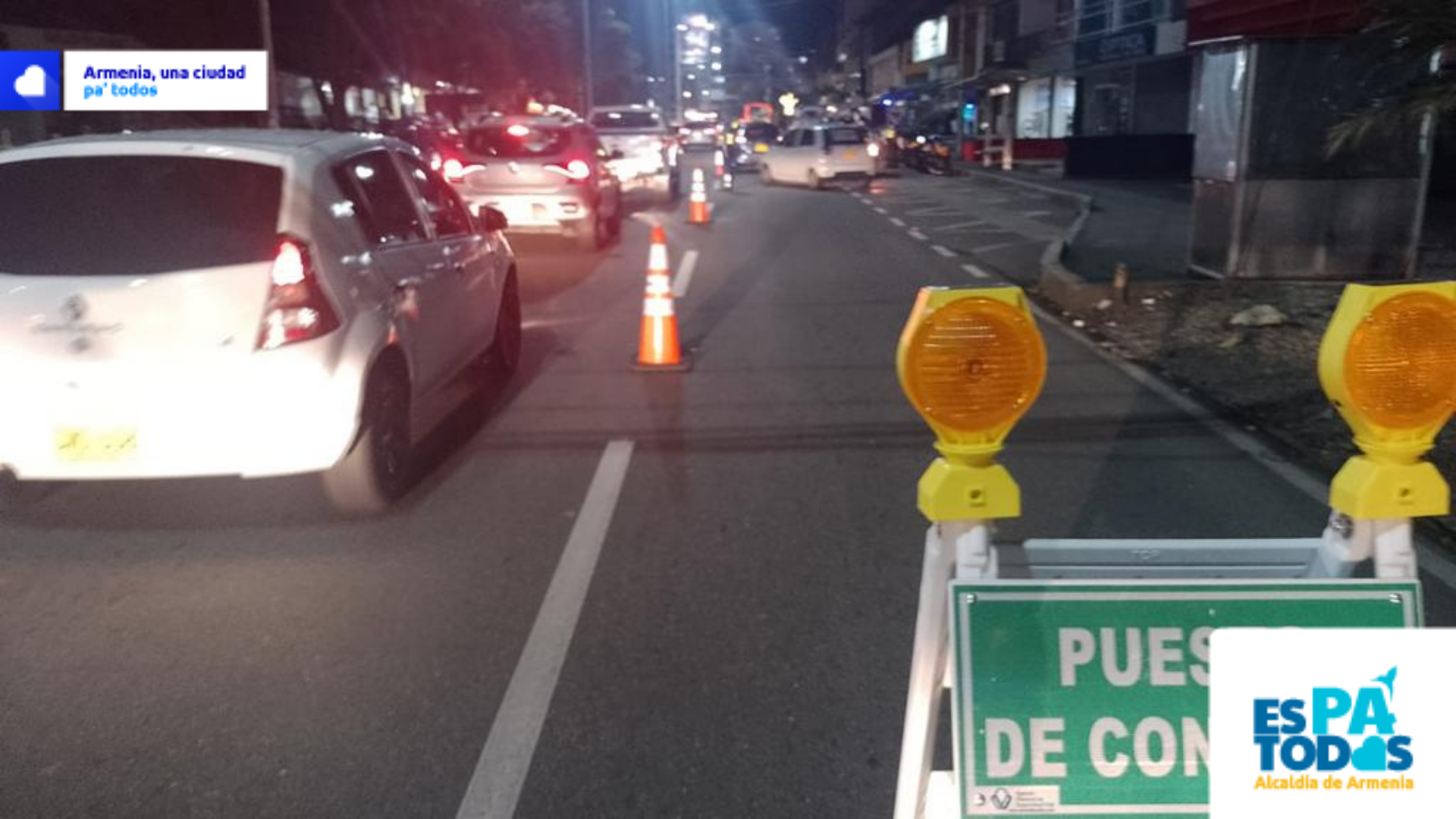 417 órdenes de comparendo, 120 vehículos inmovilizados y ninguna víctima mortal en accidentes, balance desde SETTA