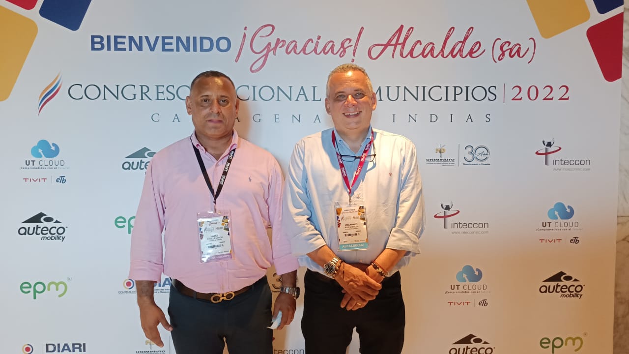 Alcalde, presente en el Congreso de Municipios en Cartagena; Ríos Morales será panelista en temas sociales y de salud