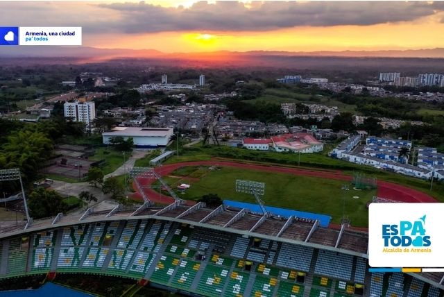 Avanza cronograma de construcción de escenarios deportivos. Armenia, gran beneficiada con cuatro obras nuevas