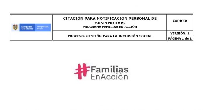 CONSTANCIA DE CITACIÓN PARA NOTIFICACIÓN PERSONAL DE SUSPENDIDOS PAGO 1 DE 2022