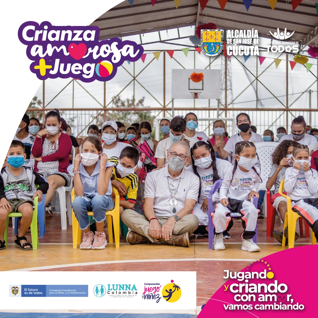 FESTIVAL DE CRIANZA AMOROSA+JUEGO, UNA CAMPAÑA PARA CELEBRAR EL MES DE LA NIÑEZ »