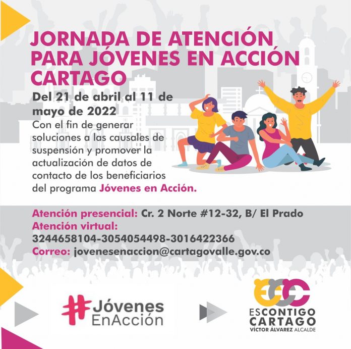 JORNADA DE ATENCION PARA USUARIOS DE JÓVENES EN ACCION CARTAGO