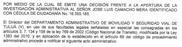 NOTIFICACIÓN POR AVISO-RESOLUCIÓN No340-59-0828