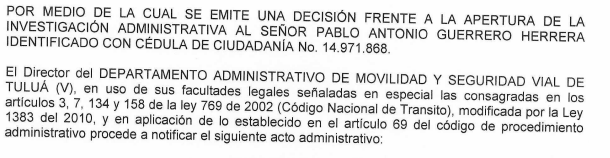 NOTIFICACIÓN POR AVISO-RESOLUCIÓN No340-59-0831