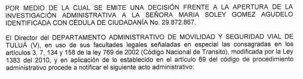 NOTIFICACIÓN POR AVISO-RESOLUCIÓN No340-59-0833