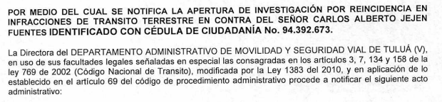 NOTIFICACIÓN POR AVISO – RESOLUCIÓN No. 340-59-0527