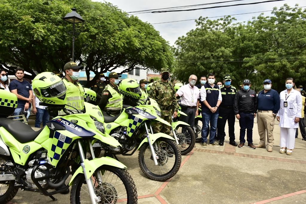 NUEVOS VEHÍCULOS Y MOTOCICLETAS ESTARÁN AL SERVICIO DE LA SEGURIDAD DE LOS CUCUTEÑOS »