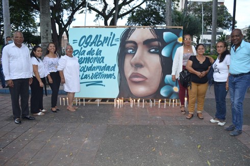 Palmira conmemoró el Día Nacional de la Memoria y la Solidaridad con las Víctimas del Conflicto Armado