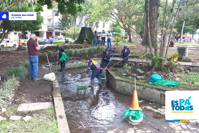 Seguimos cumpliendo con la recuperación de nuestro emblemático parque Los Fundadores