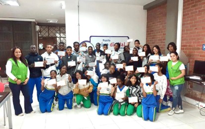 Estudiantes de Palmira reciben charlas de prevención sobre Grooming para evitar acosos cibernéticos