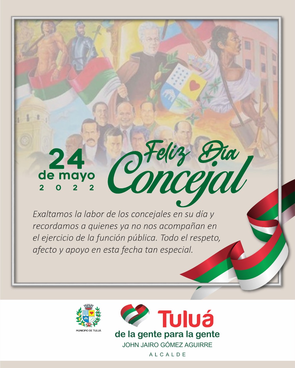 Felicitaciones a los Concejales colombianos!
