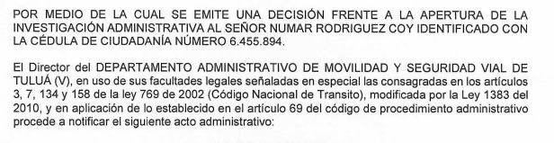 NOTIFICACIÓN POR AVISO – RESOLUCIÓN No. 340-59-2199