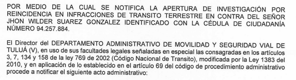 NOTIFICACIÓN POR AVISO – RESOLUCIÓN No. 340-59-2202