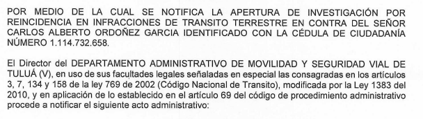 NOTIFICACIÓN POR AVISO – RESOLUCIÓN No. 340-59-2208