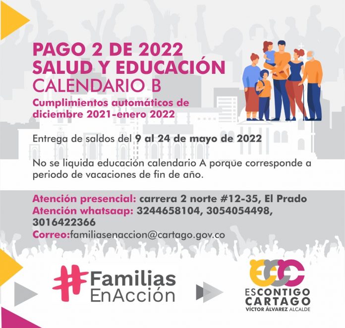 PAGO 2 DE 2022 | Municipio de Cartago Valle