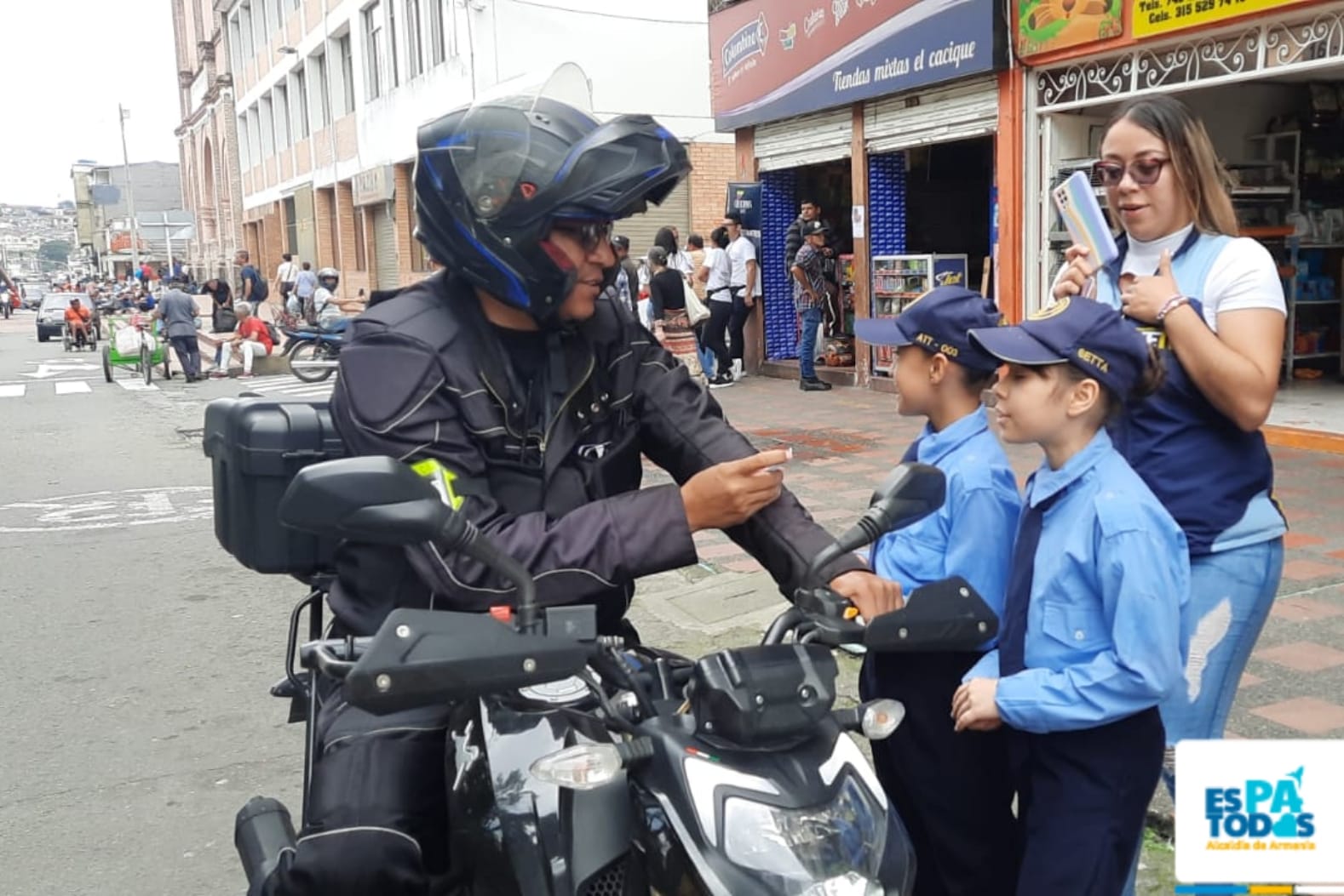 Patrulleritos SETTA apoyaron controles en fin de semana de elecciones