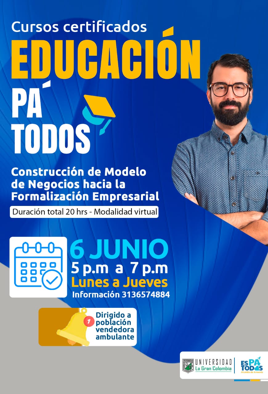 Se inician cursos gratuitos de técnica de ventas y construcción de modelo de negocio hacia la formalización empresarial