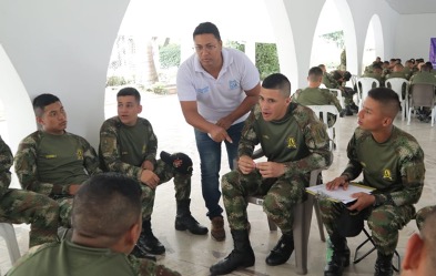 Soldados de Palmira recibieron distintas capacitaciones sobre derechos humanos