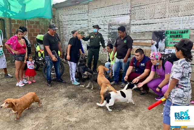 Alcaldía estará este sábado en Las Colinas en una jornada de vacunación y desparasitación para las mascotas