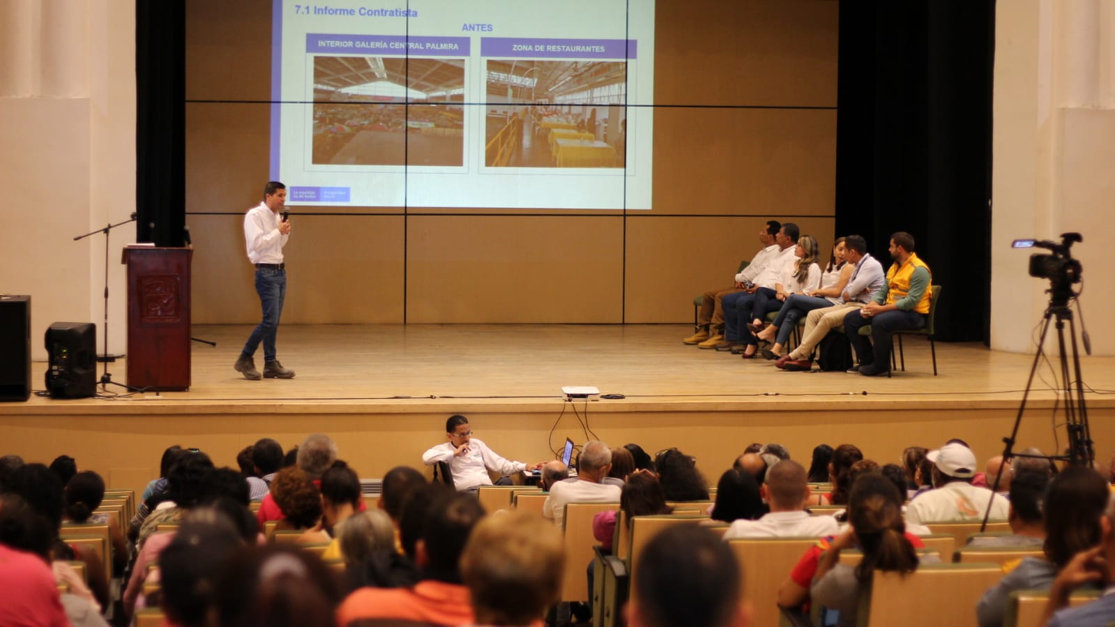 El DPS y la Alcaldía de Palmira socializaron los avances de la Galería Central