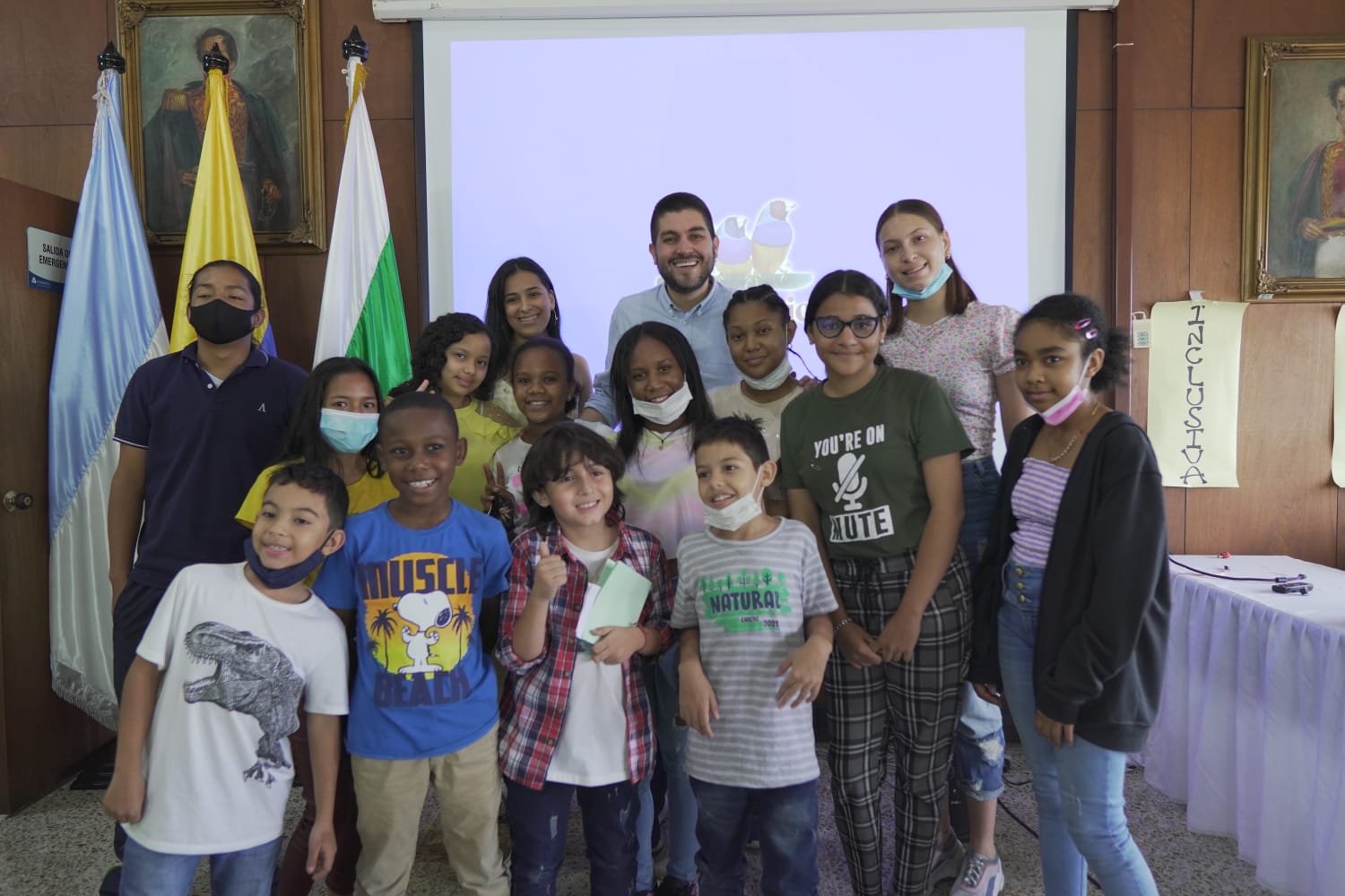 El alcalde Óscar Escobar estuvo en la segunda sesión de la Mesa de Participación de Niños, Niñas y Adolescentes