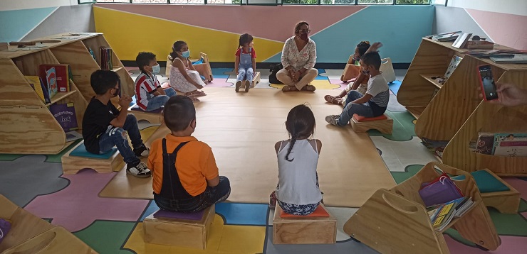 Gran taller de “Lectura Territorial” para la apropiación del espacio público en el CDI Semillitas del Futuro