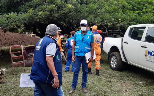 La Secretaría de Salud hizo un diagnóstico de los damnificados de Caucaseco