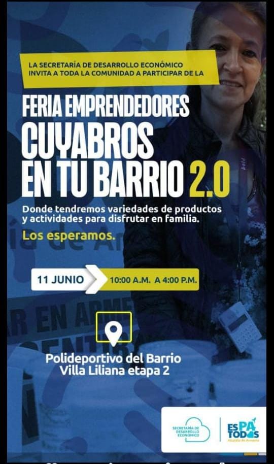 Más de 25 empresarios participarán mañana de la Feria de Emprendedores Cuyabros en tu Barrio 2.0