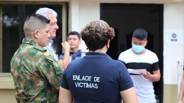 Más de 50 víctimas del conflicto armado definieron su situación militar en Palmira