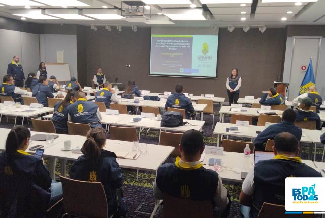 Omgerd participa en el encuentro de coordinadores de las unidades de gestión del riesgo de desastres en Bogotá