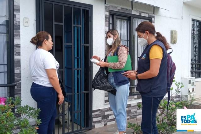 Secretaría de Salud orientó a ciudadanos de comuna 2 para el buen manejo y disposición de residuos