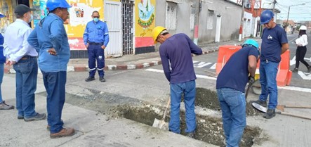 Aquaoccidente continúa con obras de instalación de redes de acueducto en Palmira