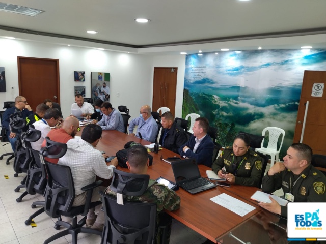 Con trabajo interinstitucional estamos combatiendo el crimen en Armenia. Se planean nuevas estrategias para traer seguridad en toda la ciudad