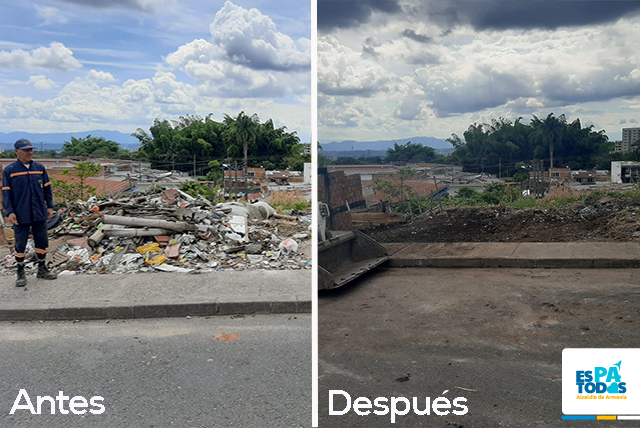 EPA sigue eliminando puntos de contaminación; 40 toneladas de basura mal dispuesta se han retirado de las calles